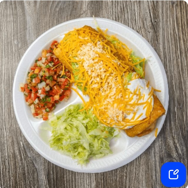Carnitas Chimichanga.
