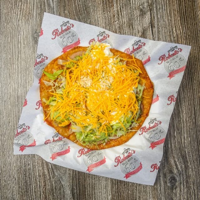 Flying Saucer Tostada.