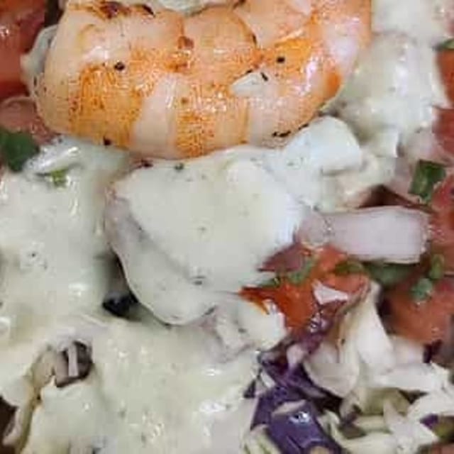 Grilled Shrimp Soft Taco.