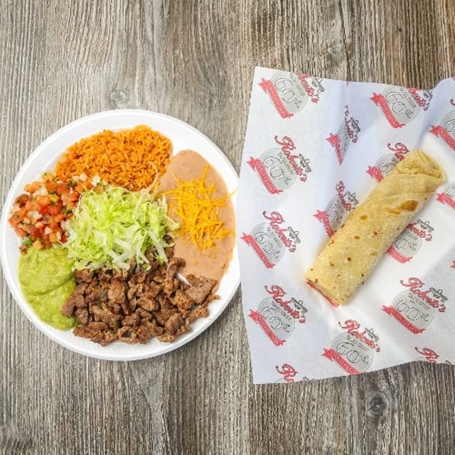 Combo # 7.  Carne Asada Plate.