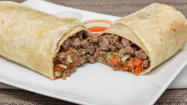 Breakfast Burrito - Carne Asada.