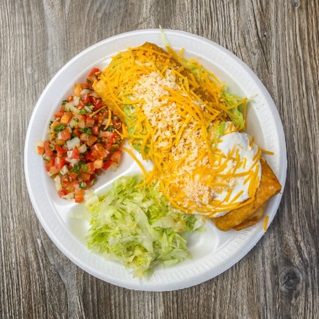 Beef Chimichanga.