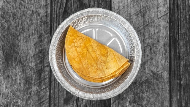 3 Corn Tortillas Side.