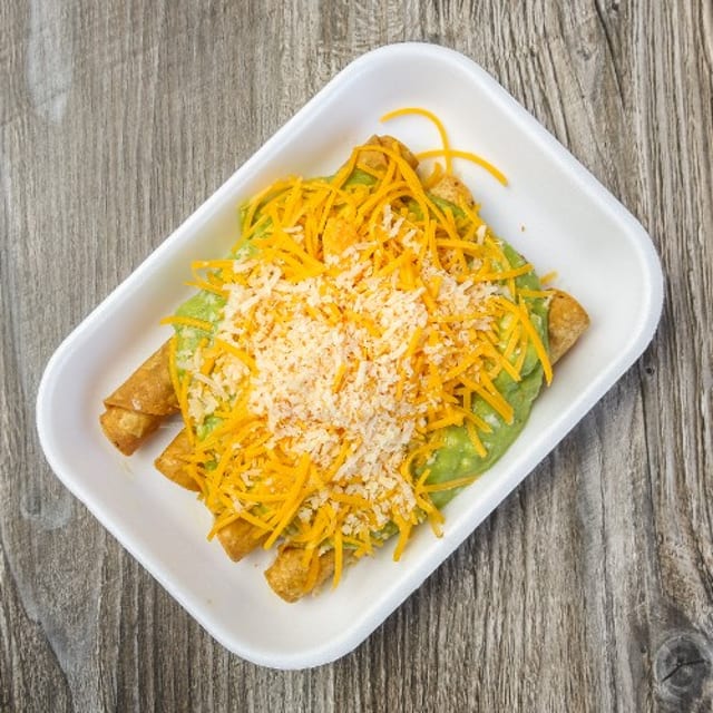 Three Rolled Guacamole.