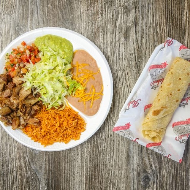 10. Carnitas Plate.