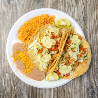 12. Two Baja Fish Tacos