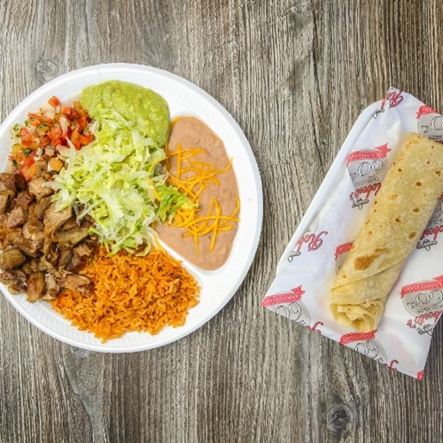 10. Carnitas Plate.