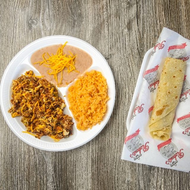 8. Machaca Plate.