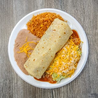 Shredded Beef Burrito