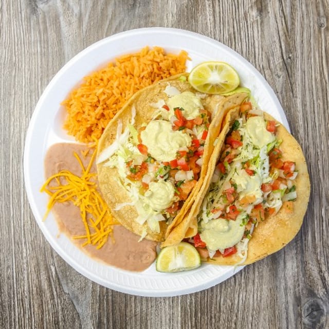 Combo # 12.   Two Fish Tacos.