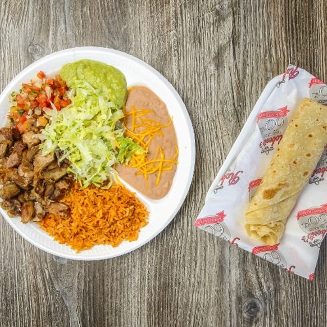 10. Carnitas Plate.
