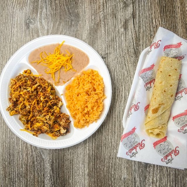 8. Machaca Plate.