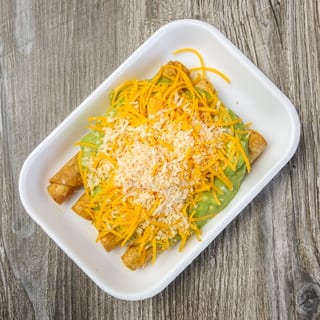 12 BEEF ROLL TACOS Guac
